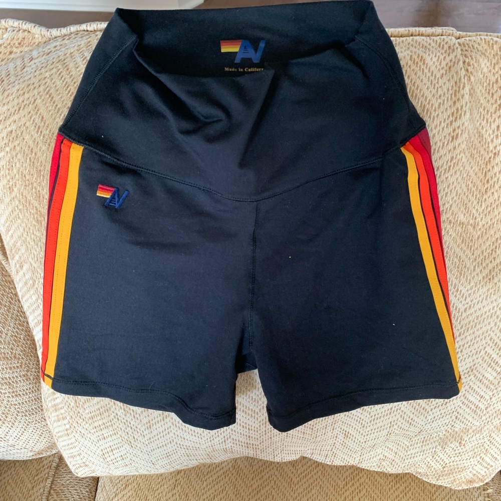 Aviator Nation 5 stripe biker short